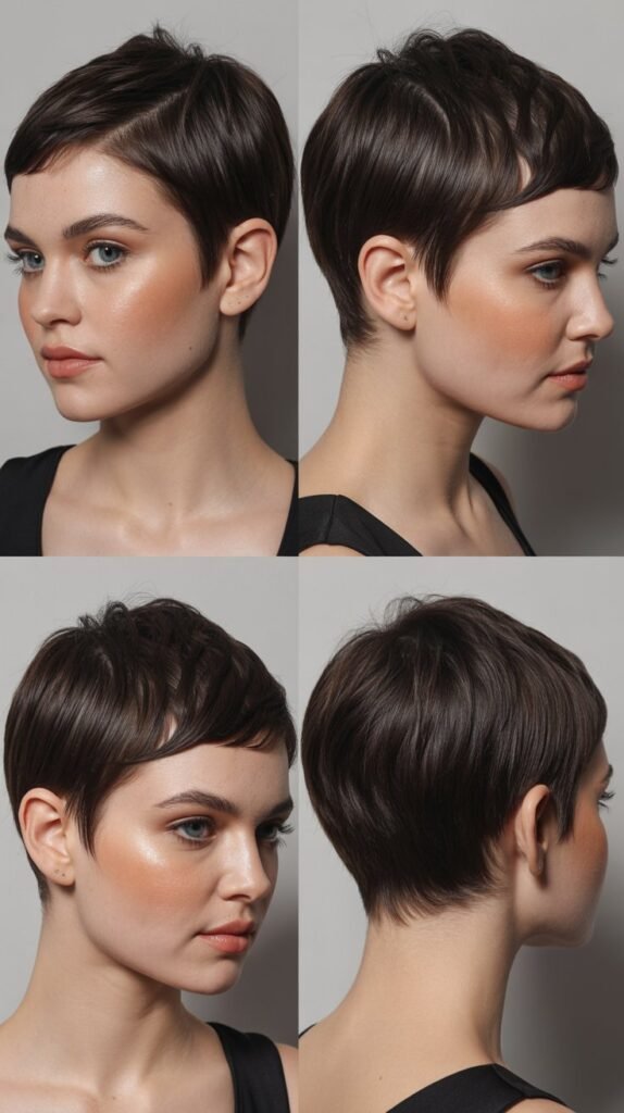 Classic Sleek Pixie Cut