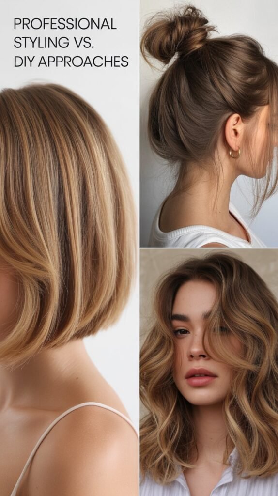 Professional Styling vs. DIY Approaches