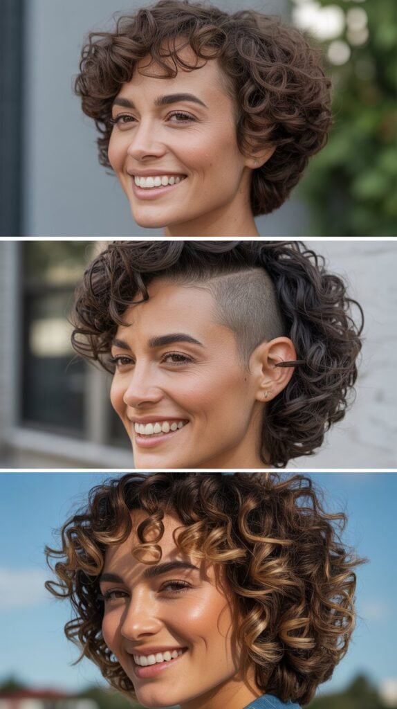 Curly Disconnect Cut