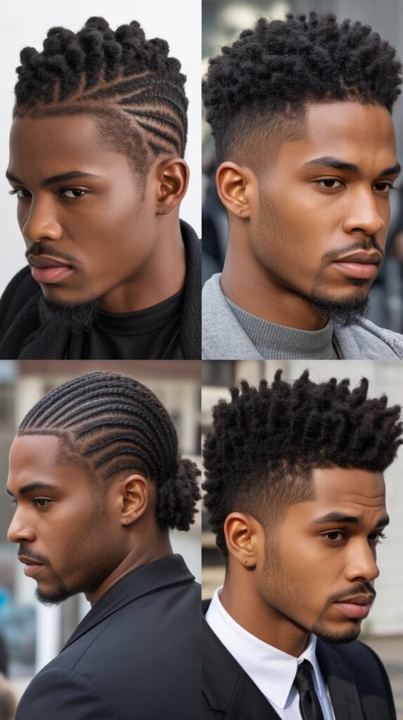 Cornrows With High Top