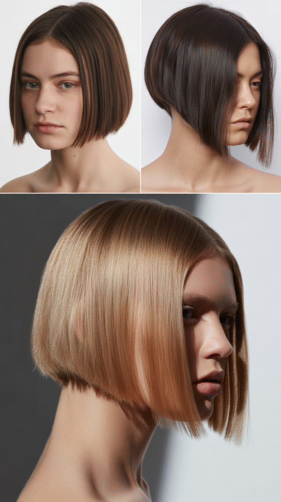 Asymmetrical Blunt Bob