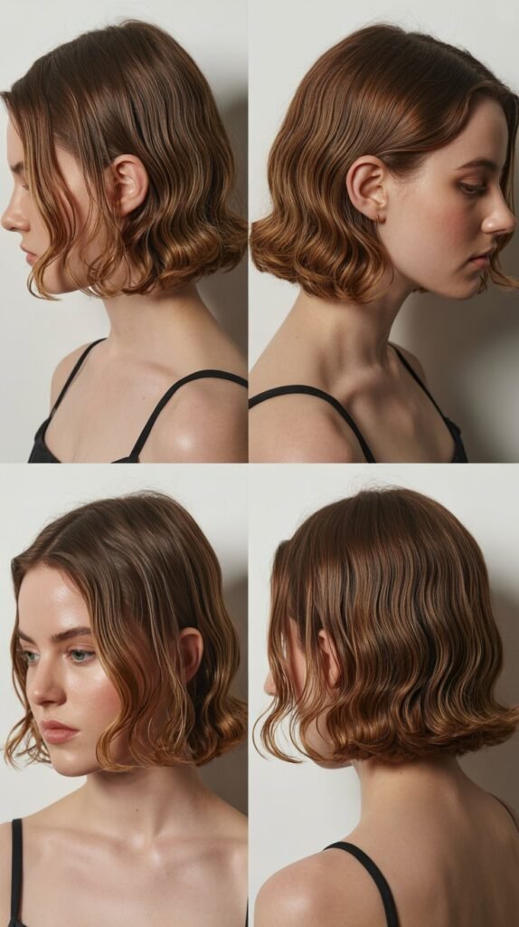 Precision Cut With Soft Wave Texture