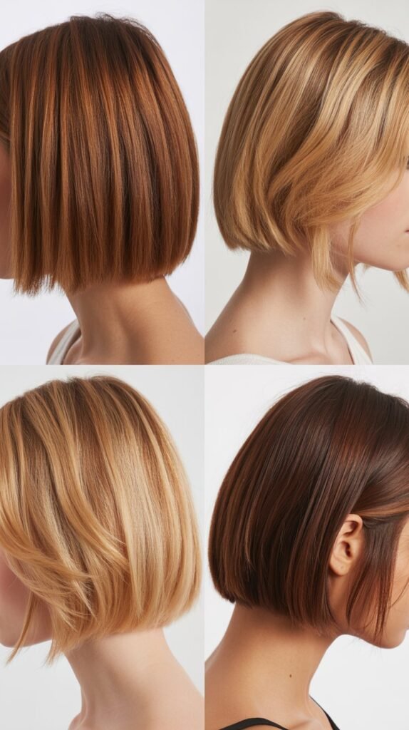 Blunt Cut with Feathered Sides