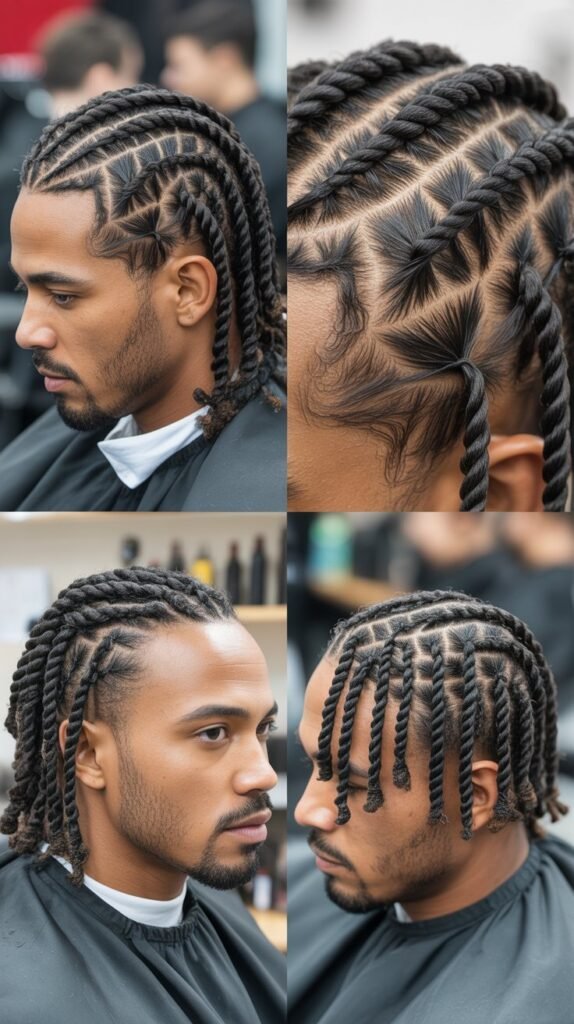 Cornrows With Twists