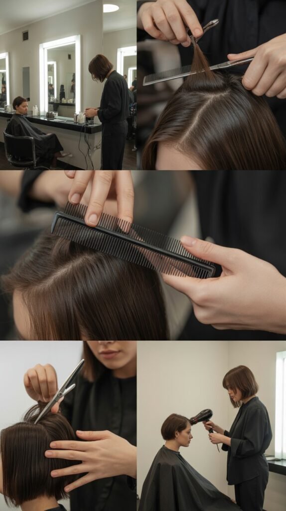 The Cutting Process: What to Expect at the Salon