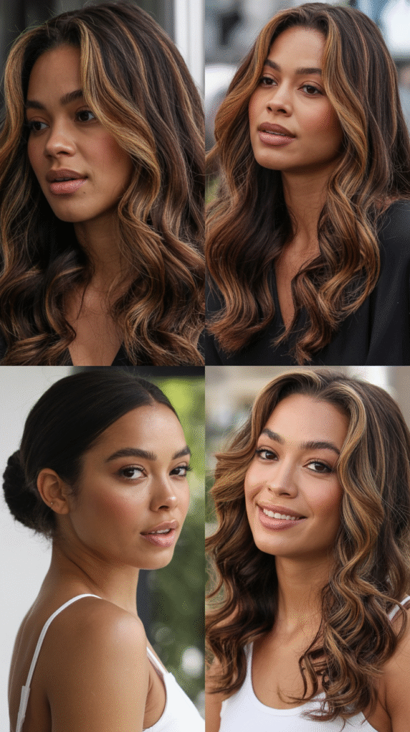  Side-Swept Bangs With Long Razor Layers