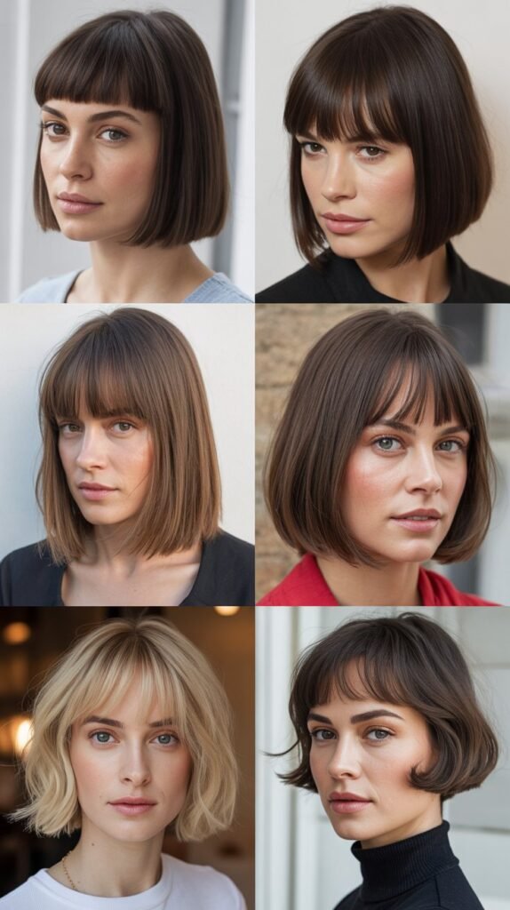 Blunt Cut with Fringe Benefits