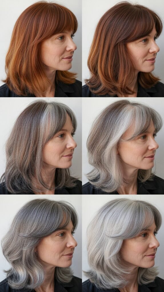 Transitioning to Gray with This Hairstyle