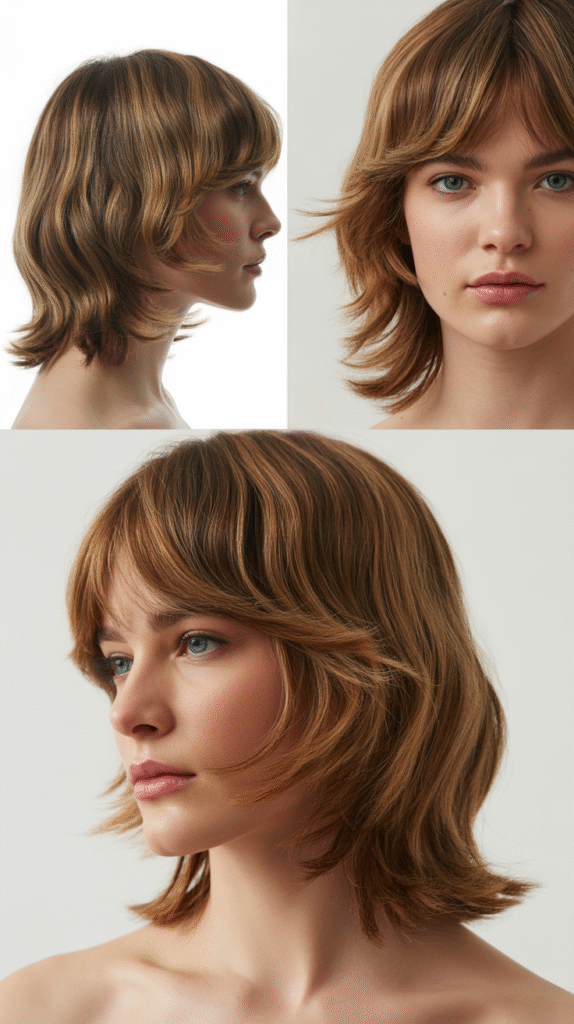 Textured Fringe With Butterfly Layers