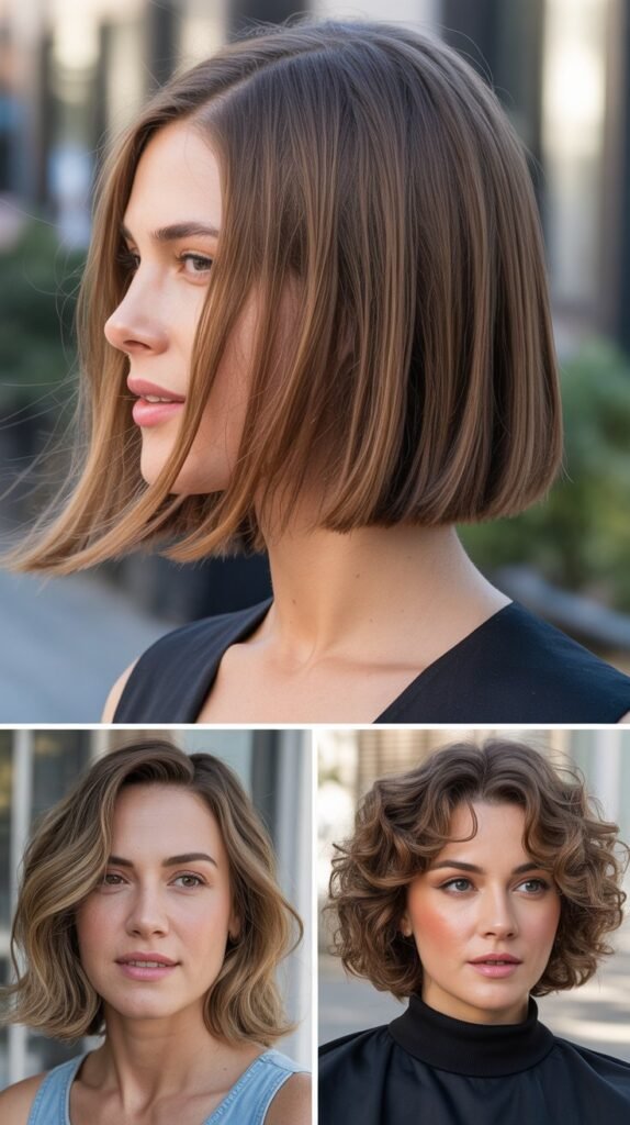 The Blunt Cut with Subtle Layers