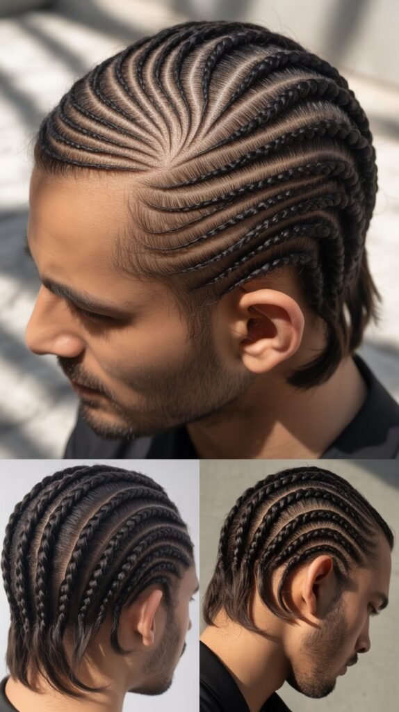 S-Wave Cornrow Pattern