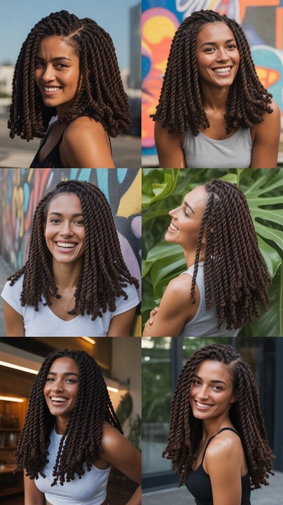 Dark Chocolate Brown Passion Twists