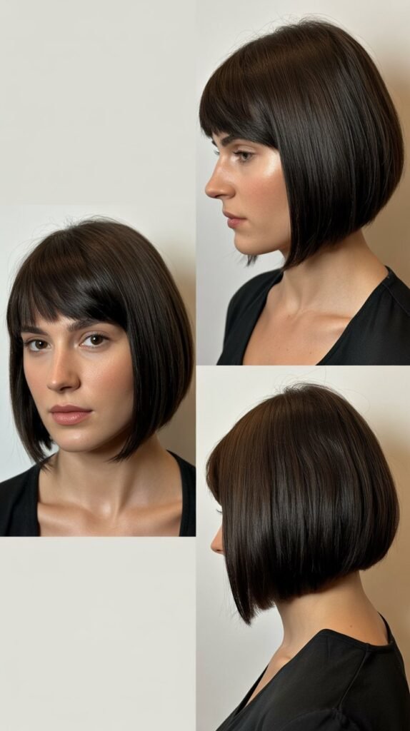 The Blunt A-Line Bob