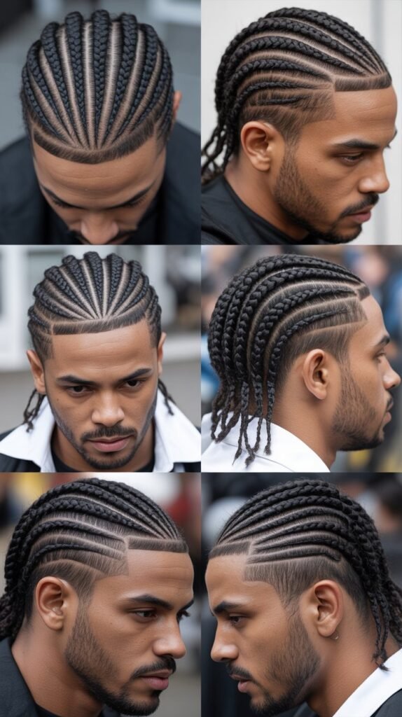 Cornrows With Undercut