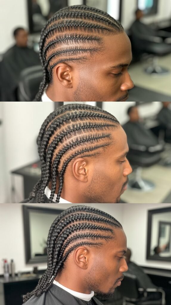Feed-In Cornrows