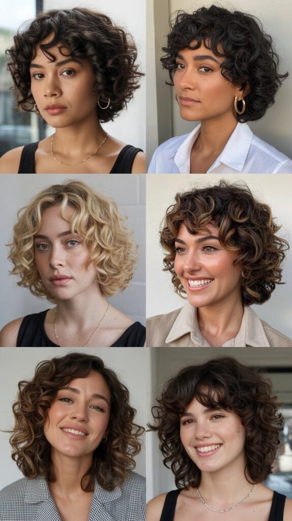  The Curly Bob (Lob)
