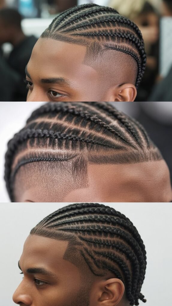 Feed-In Cornrows