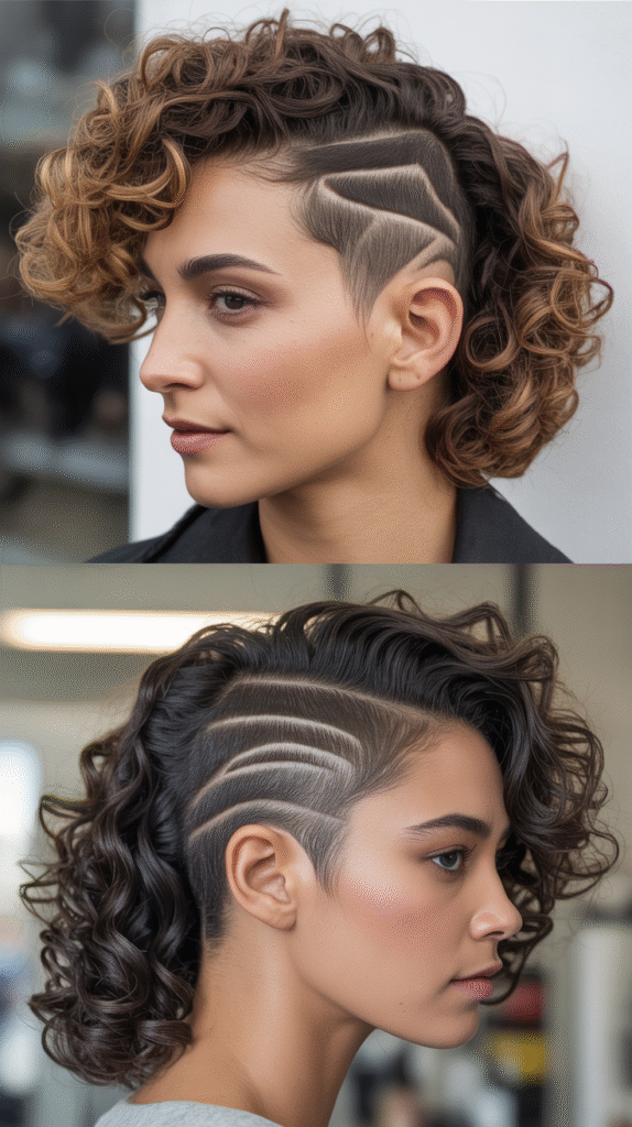  Curly Side Shave