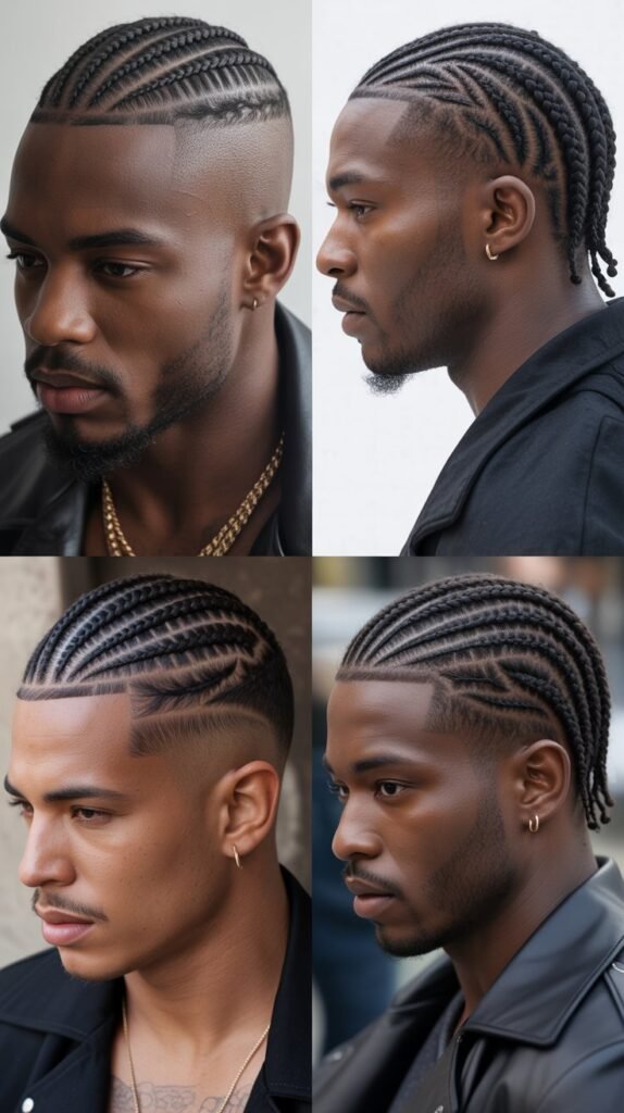 Mohawk Cornrow Style