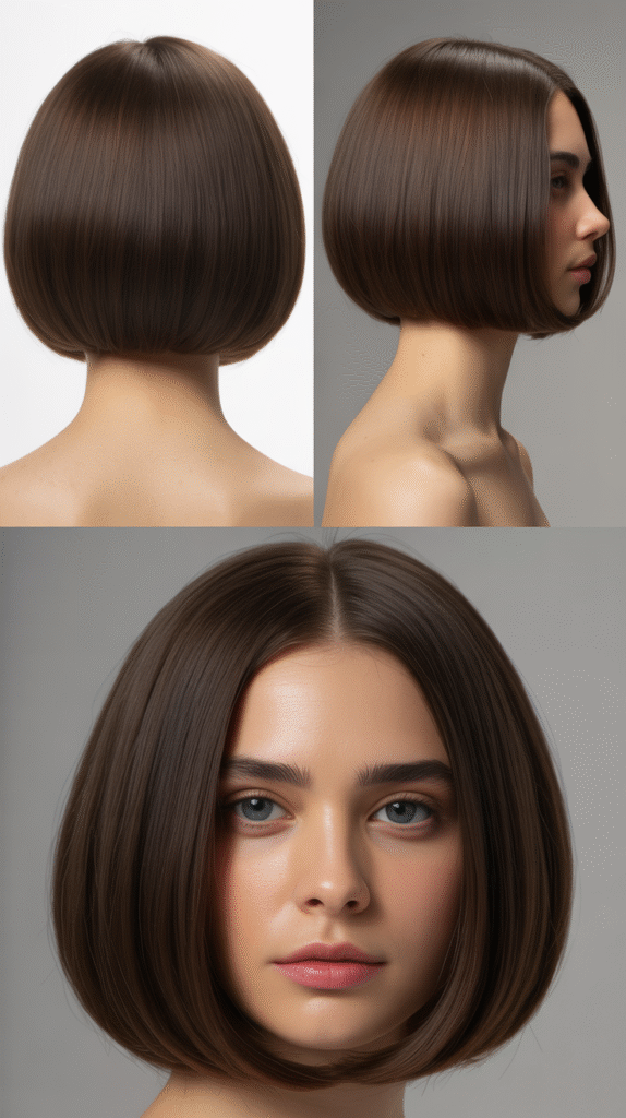 Rounded Blunt Bob