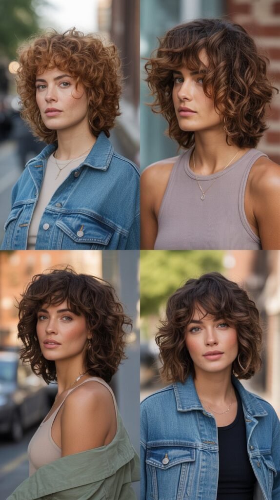 The Modern Curly Shag