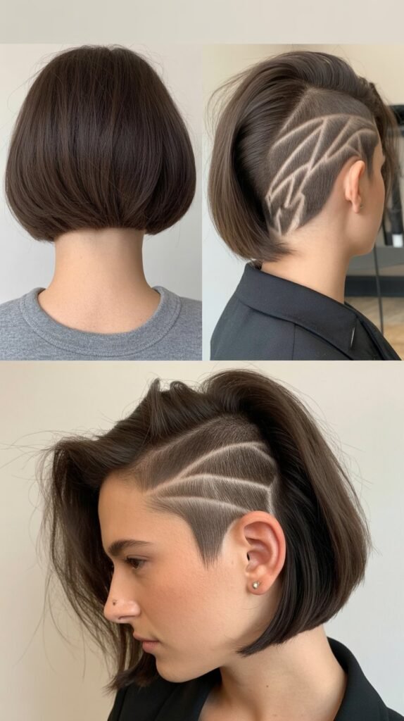 The Blunt Cut with Undercut