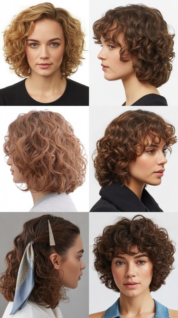 Curly Lob (Long Bob)