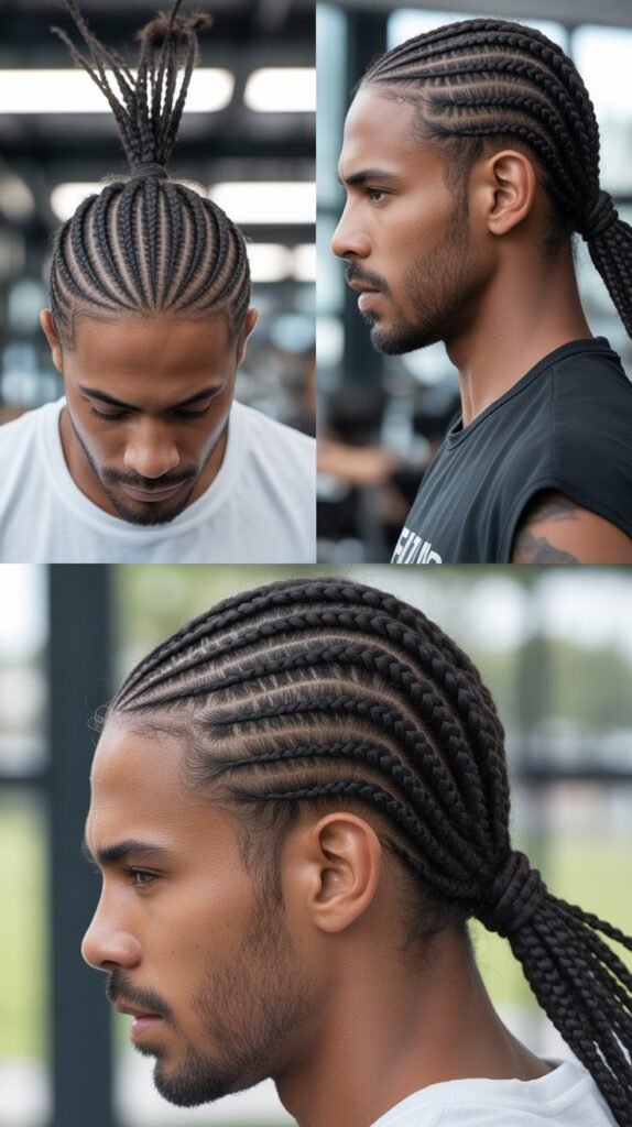 Cornrow Ponytail