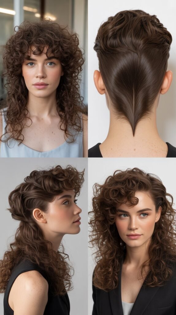 Curly V-Cut