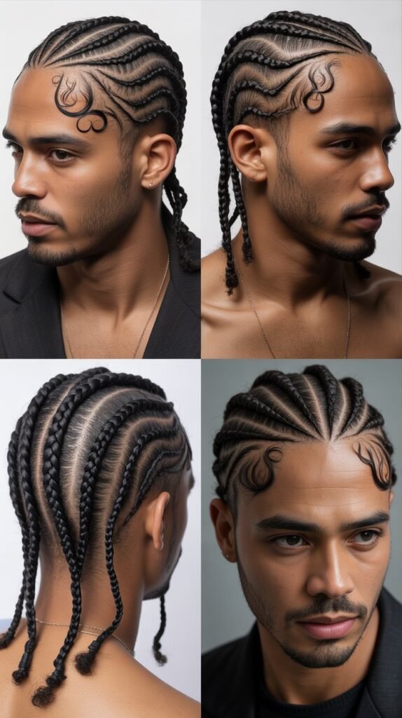  Freeform Cornrows