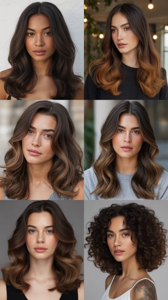  Face-Framing Caramel Highlights