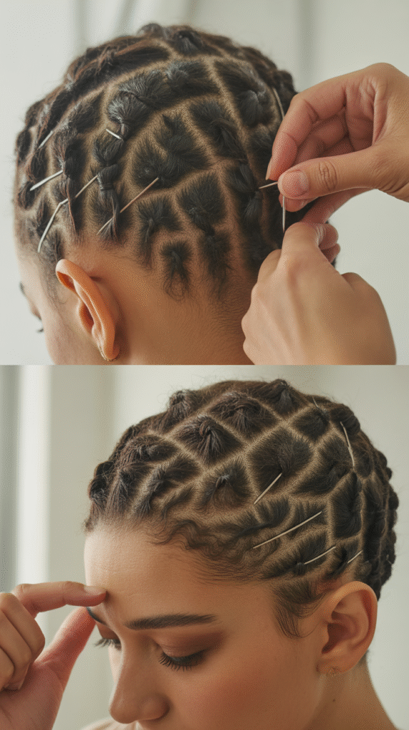 The Twist and Pin Method