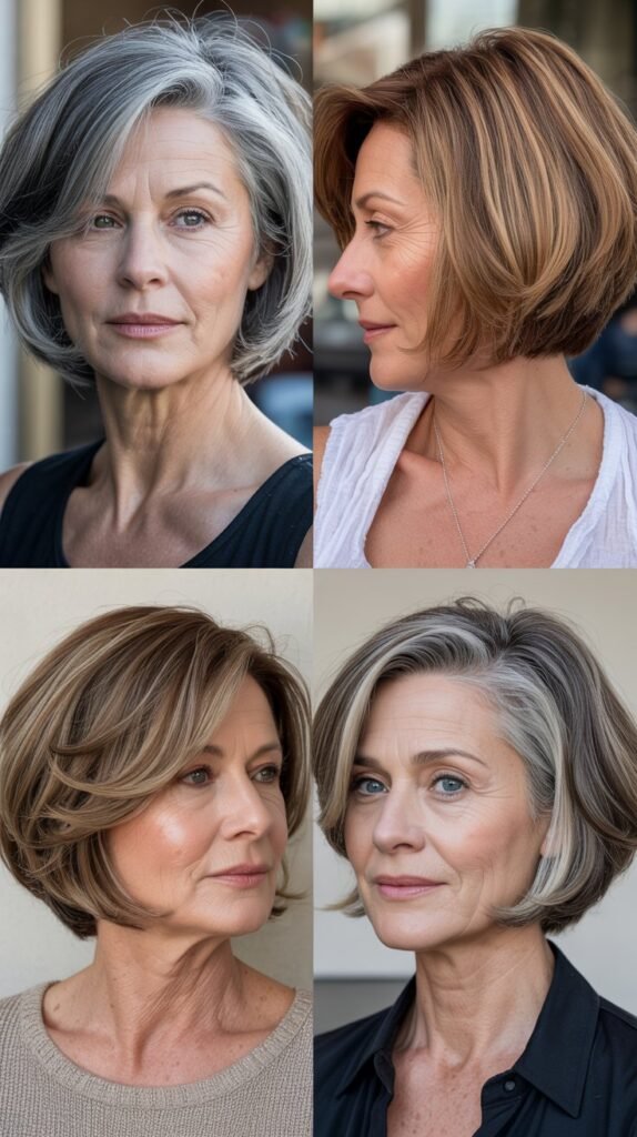 Layered Bob for Volume and Movement