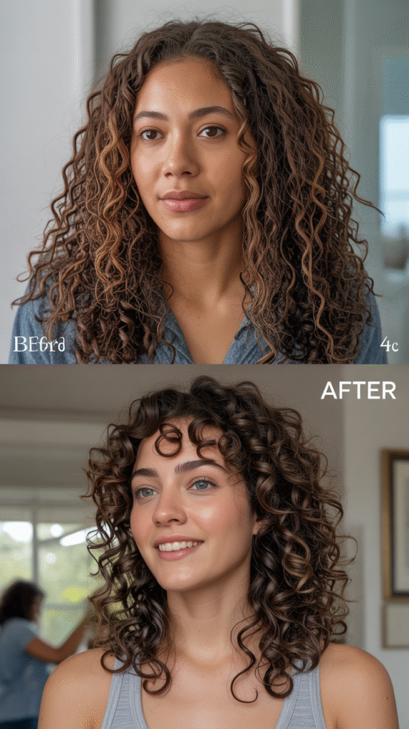  Wash-and-Go Curly Cut
