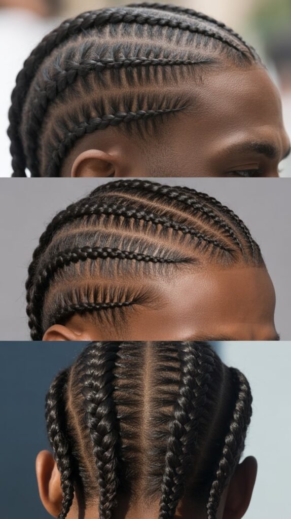 Ladder Braid Cornrows