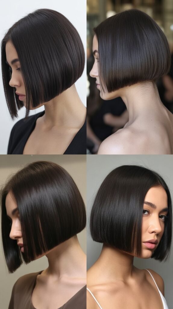  Sleek Blunt Lob