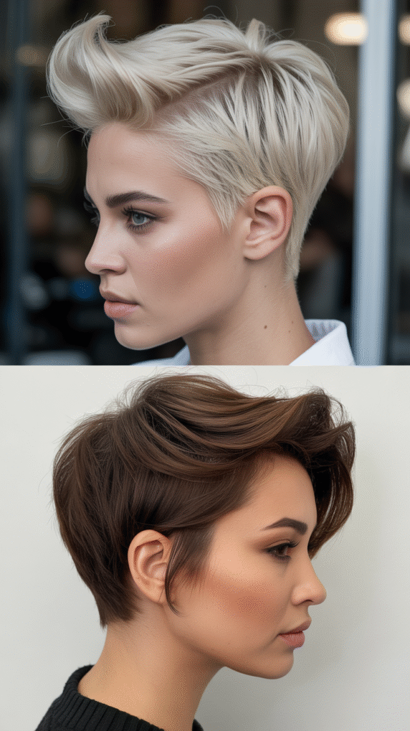 The Quiff-Inspired Front