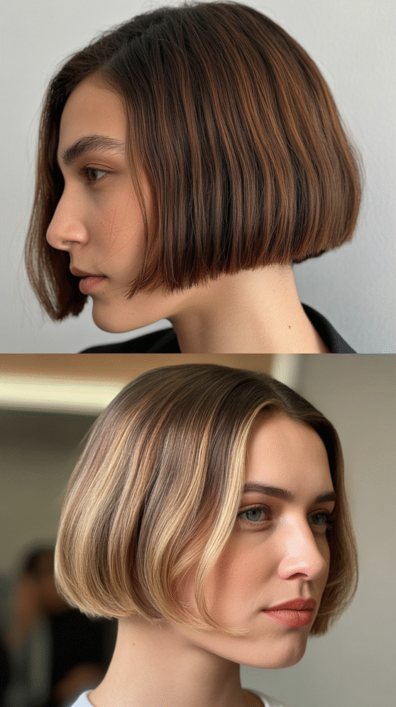 Blunt Cut for Square Faces