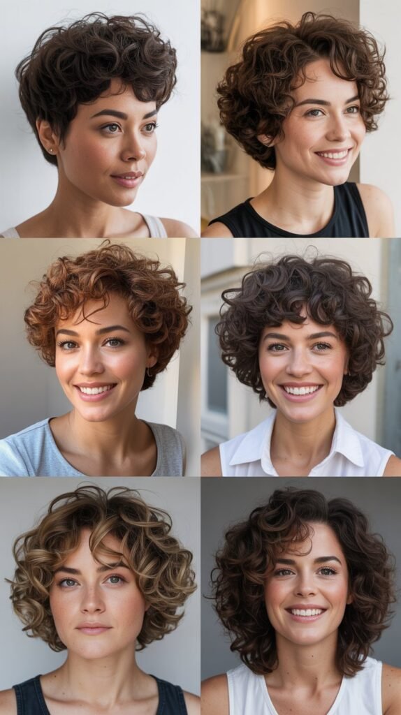 Curly Pixie Transition Styles