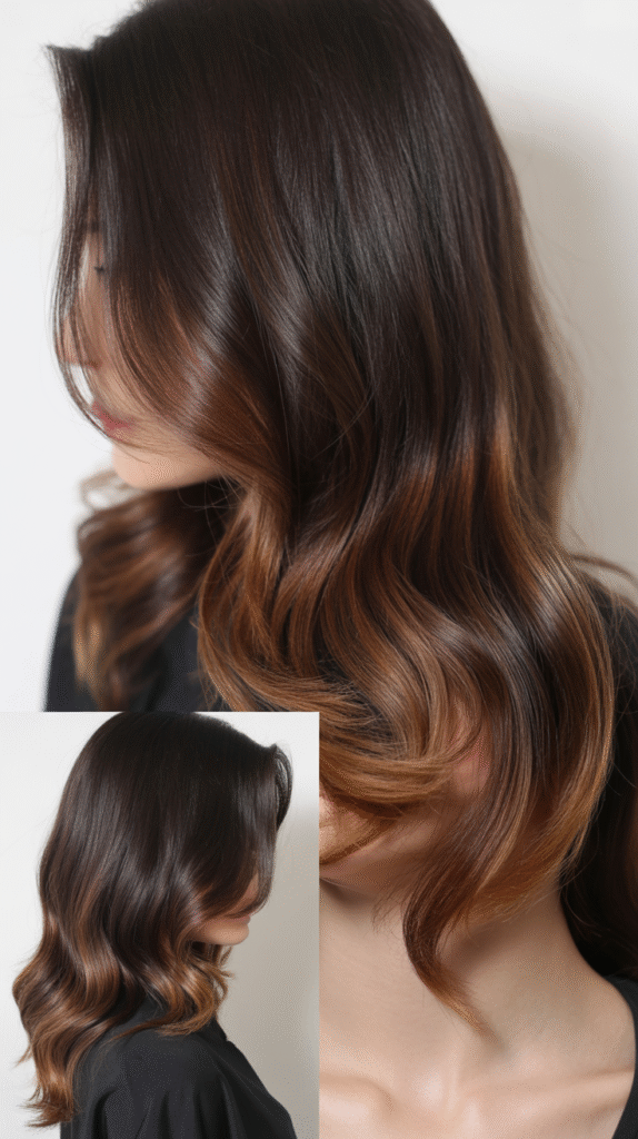 Dark Chocolate Ombré