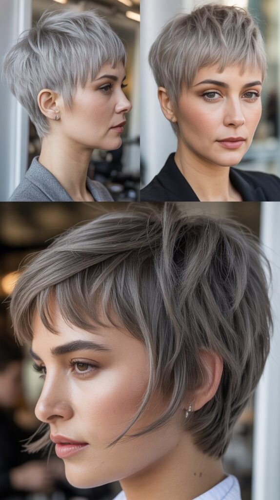  Pixie Bob Hybrid with Textured Bangs