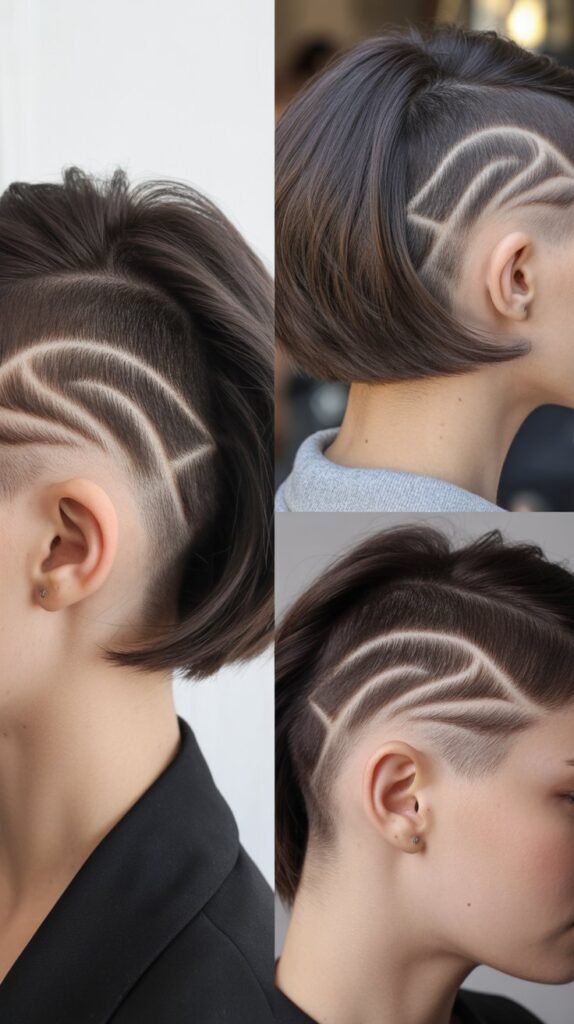  Blunt Cut with Soft Undercut Design