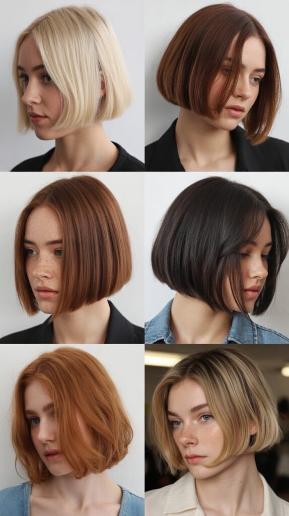 Blunt Cut with Curved Baseline