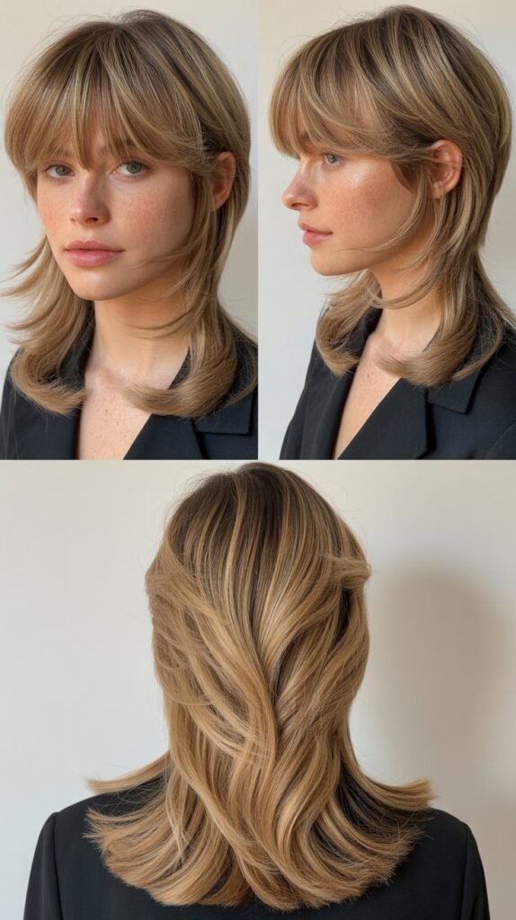 Babylight Wispy Bangs With V-Cut Layers