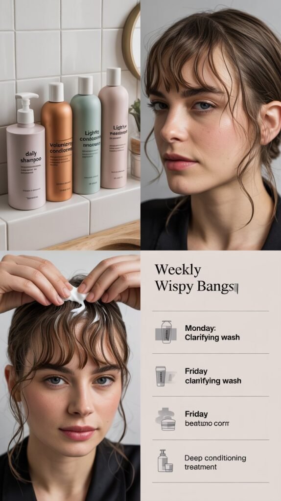  Building a Wispy Bang-Friendly Haircare Routine
