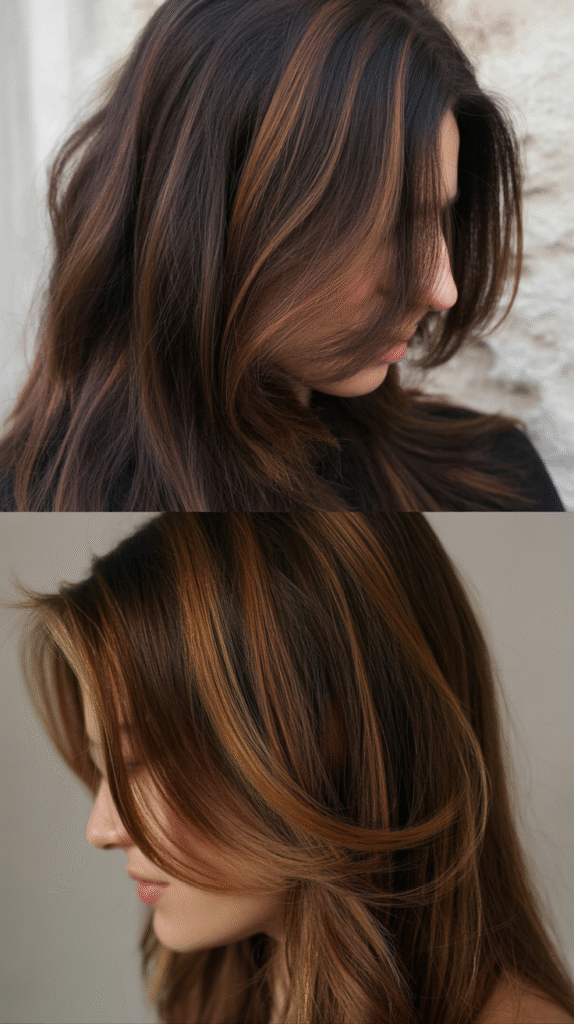  Dark Chocolate with Hazelnut Ribbons