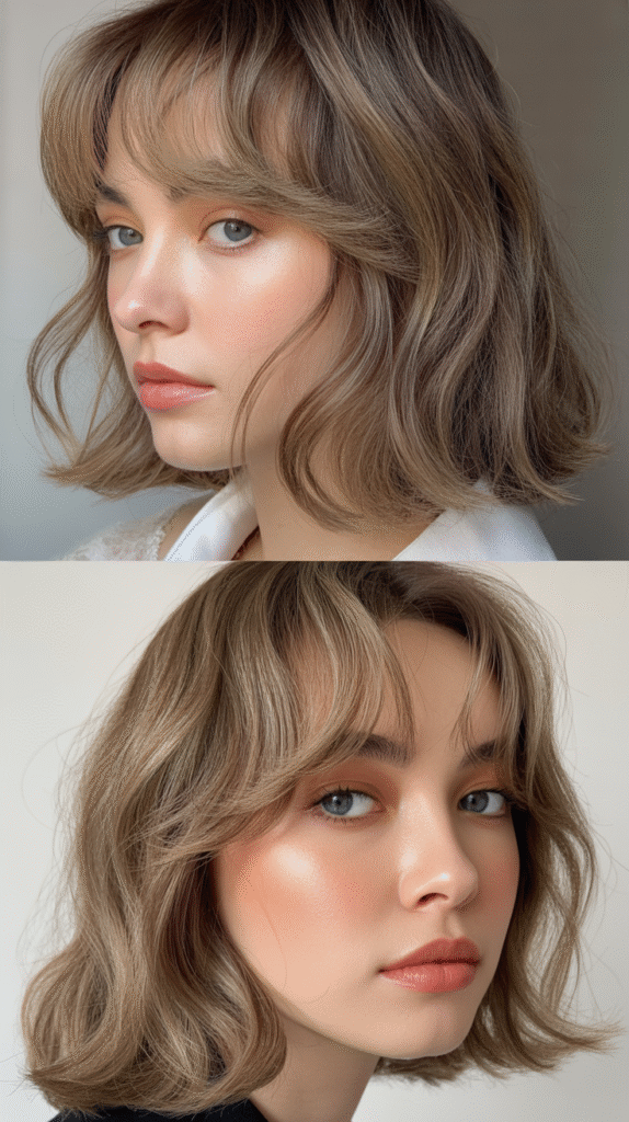 Wispy See-Through Bangs with Airy Layers