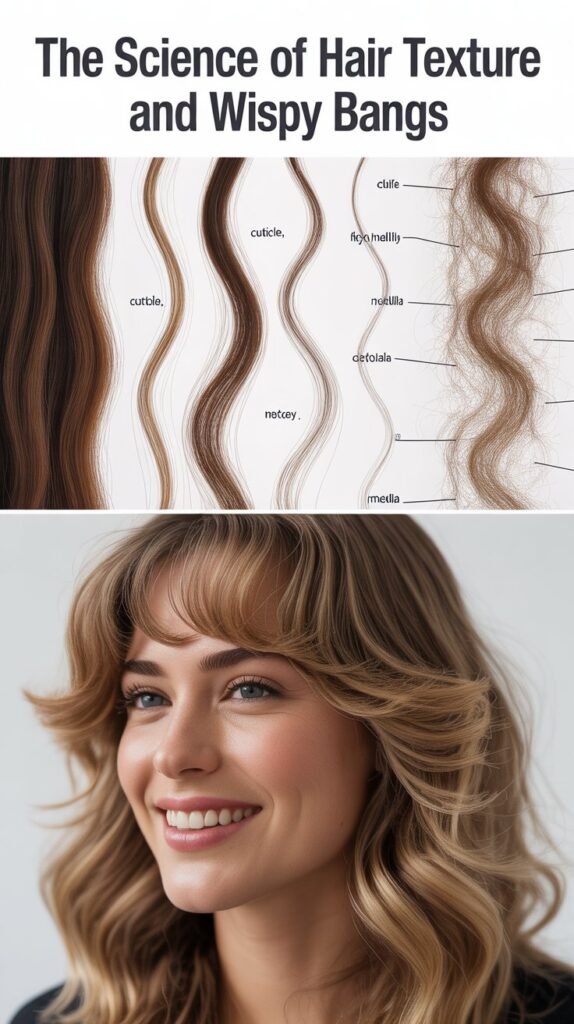The Science of Hair Texture and Wispy Bangs