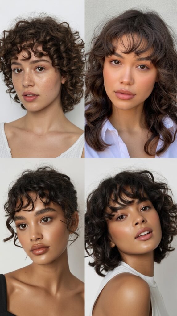 The Curly Baby Bangs