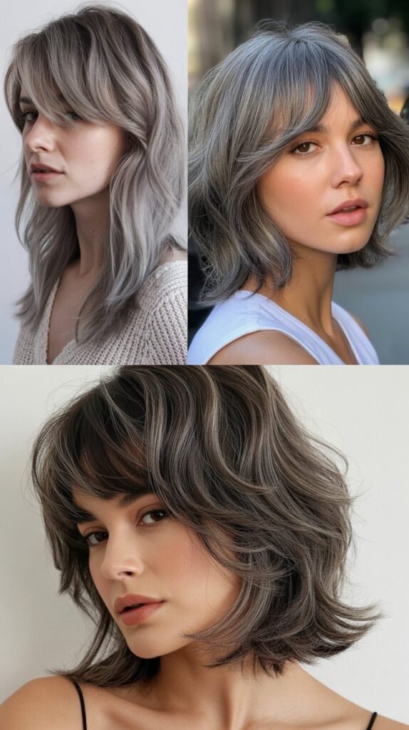  Soft Fringe with Gray Layers